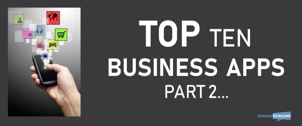 Top Ten Business Apps Part 2 Header