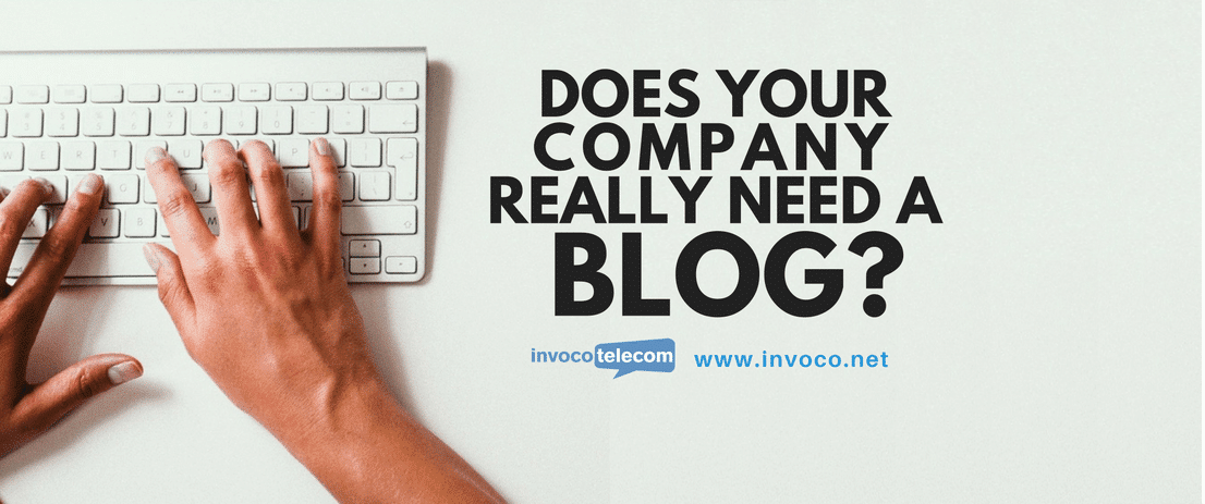 Does your company really need a blog? Header