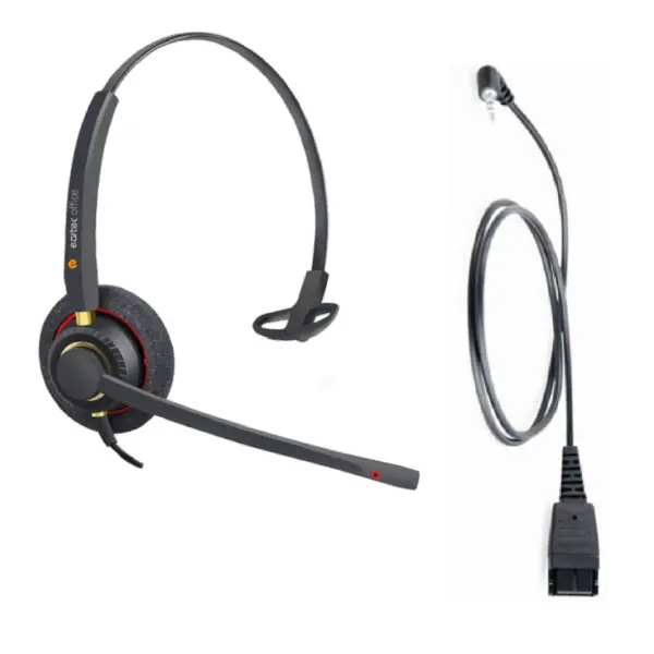 Eartec 510 Headset & QD011 Bottom Cable