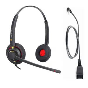 Eartec 510D Headset & QD011 Bottom Cable
