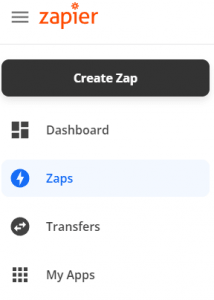 create zap