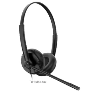 Yealink YHS34 Over-the-Head Binaural Headset
