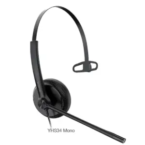 Yealink YHS34 Over-the-Head Monaural Headset