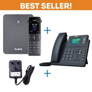 Office Essentials Bundle (W73P, T33G and PSU)