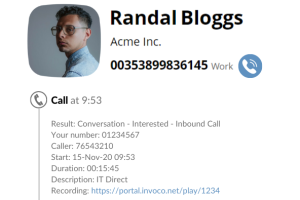 Invoco call (1)